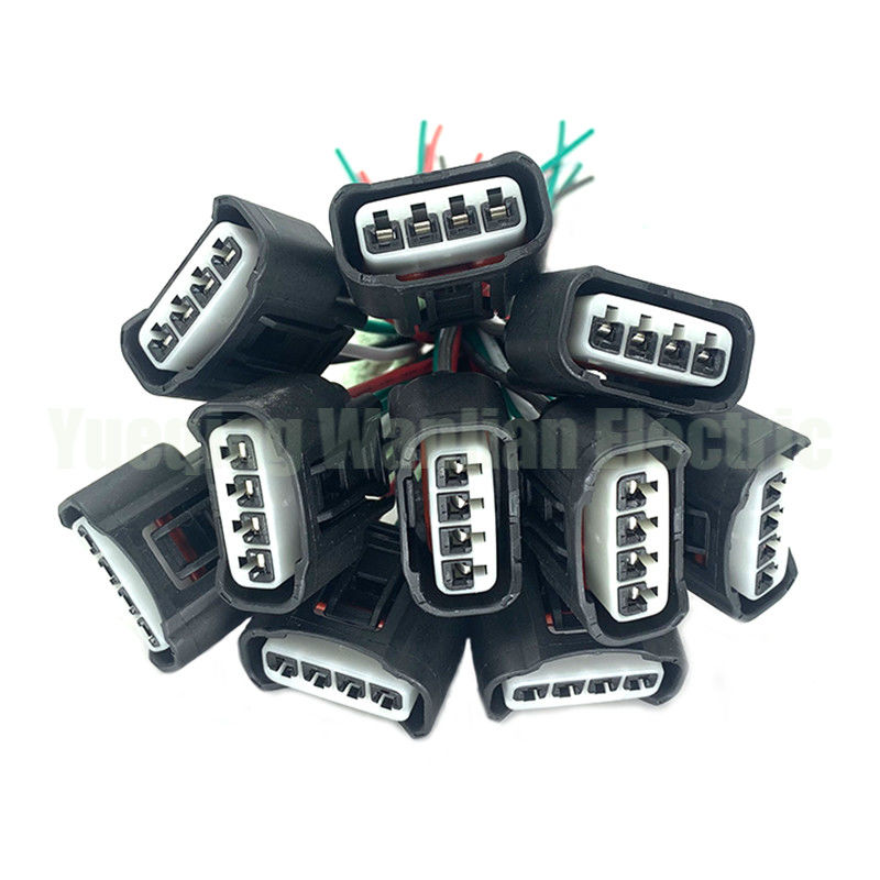 7283-7449-30 4 pin cắm cắm dây chuyền  Đen cắm cắm phụ nữ