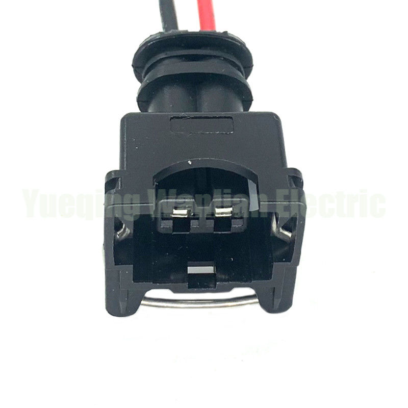 2 Pin 282189-1 282762-1 0-282762-1 Phụ nữ Đen Car Power Timer dây kết nối