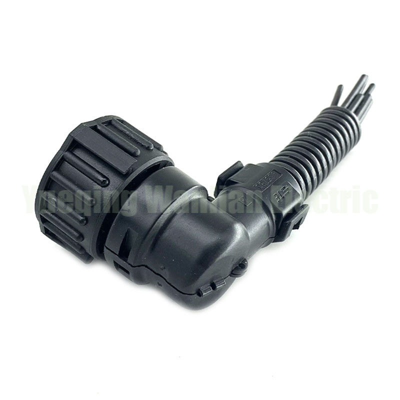 7 Pin 967650-1 968421-1 1-1813344-1 Round Odometer Speed Sensor Black Sealed Wire Connector