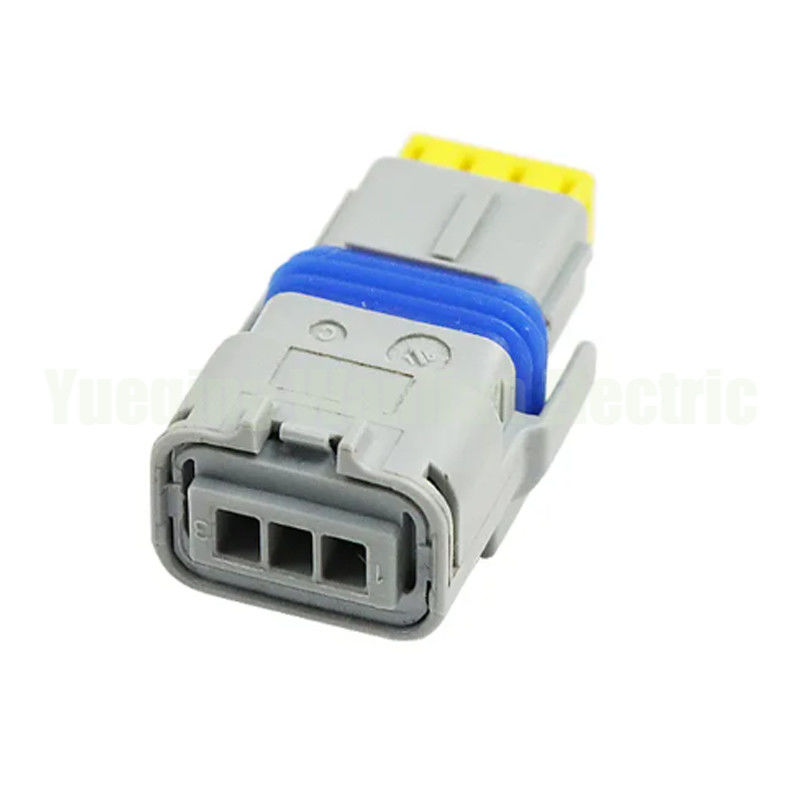 3 Pin 211PC032S8049 Xám ô tô FCI dây chuyền ổ cắm AC Hội đồng nhựa nhà chứa cáp điện kết nối
