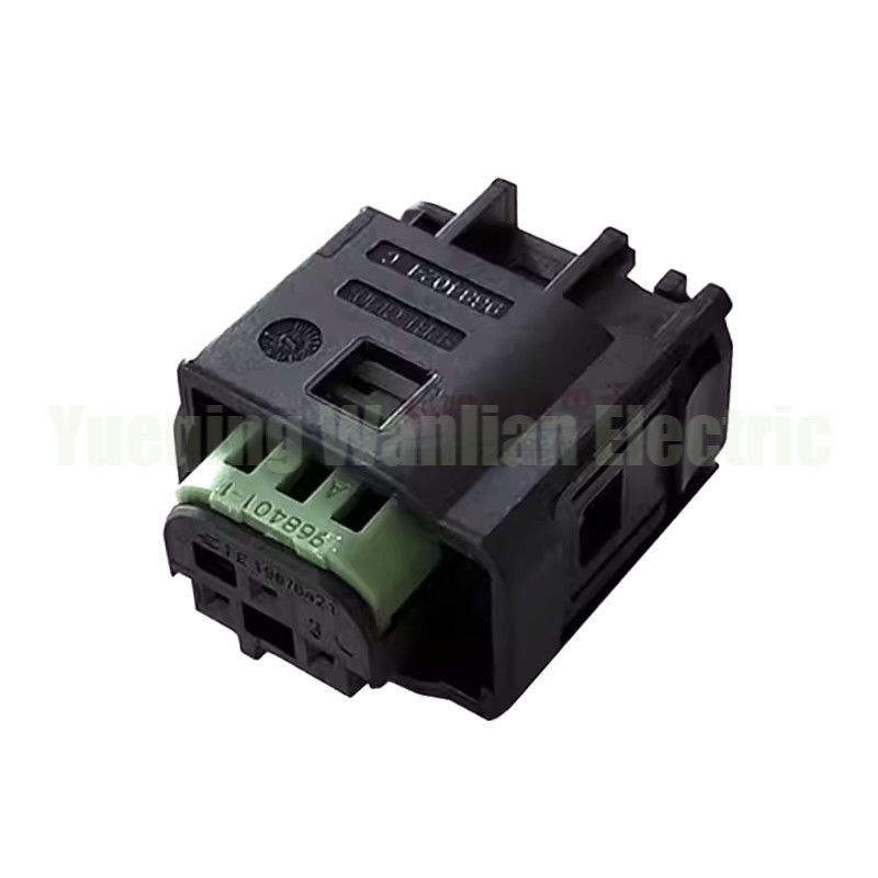 3 pin 1-967642-1 968402-1 tyco dây ô tô để dây màu đen kết nối nữ chống nước 0.6 series