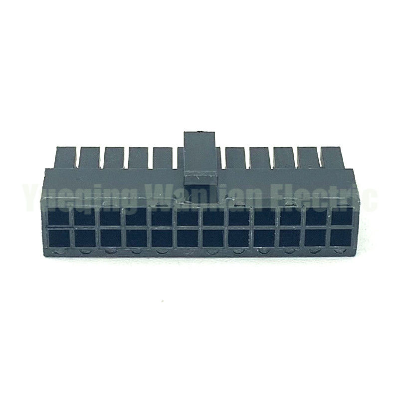 24 PIN 5557 màu đen nam cho máy tính PC máy tính ATX motherboard kết nối điện vỏ nhựa