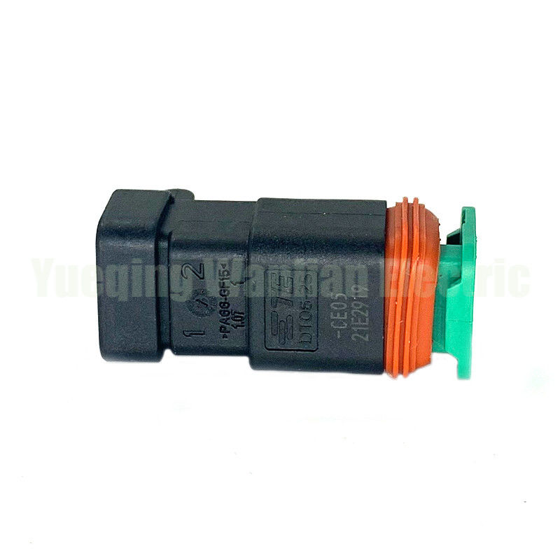 2 Pin DT06-2S-CE05 kết nối xe ô tô kết nối dây dây chuyền đầu cuối Electric Automotive Connector