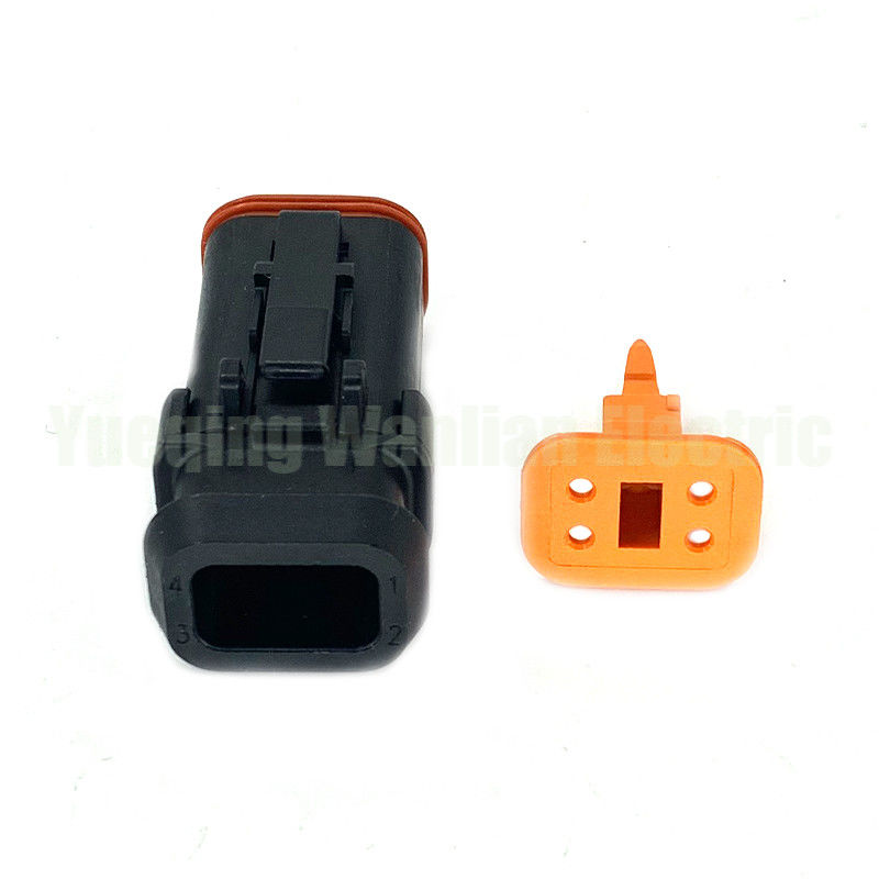 4 chân DT06-4S-EP11 nhựa cắm điện chống nước dây chuyền dây chuyền cáp kết nối nữ kết nối với đầu dài