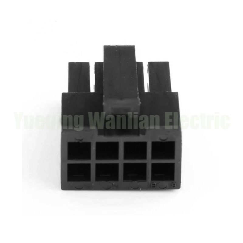 430250800 8 pin hộp chứa kết nối hai hàng dây đến dây bảng Hồng đen