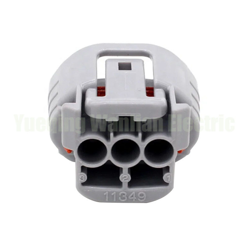 Màu Xám 189-0443 90980-11349 3 Pin Auto Alternator Wire Connector Cắm đèn pha điện