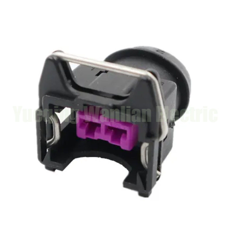 443906232 Phụ nữ Auto Waterproof Connector EV1 Auto Fuel Injector Plug 2 Pin