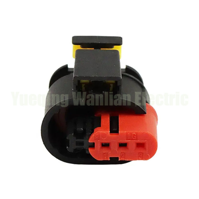 3 Pin 284426-1 284425-1 Máy kết nối dây ô tô chống nước / Máy kết nối cuộn cuộn lửa