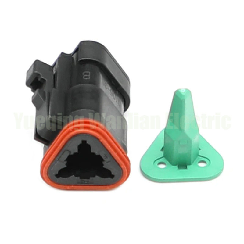 3 Pin DEUTSCH Bộ kết nối ô tô DT06-3S-E005 AT06-3S-EC01BLK DT Dòng