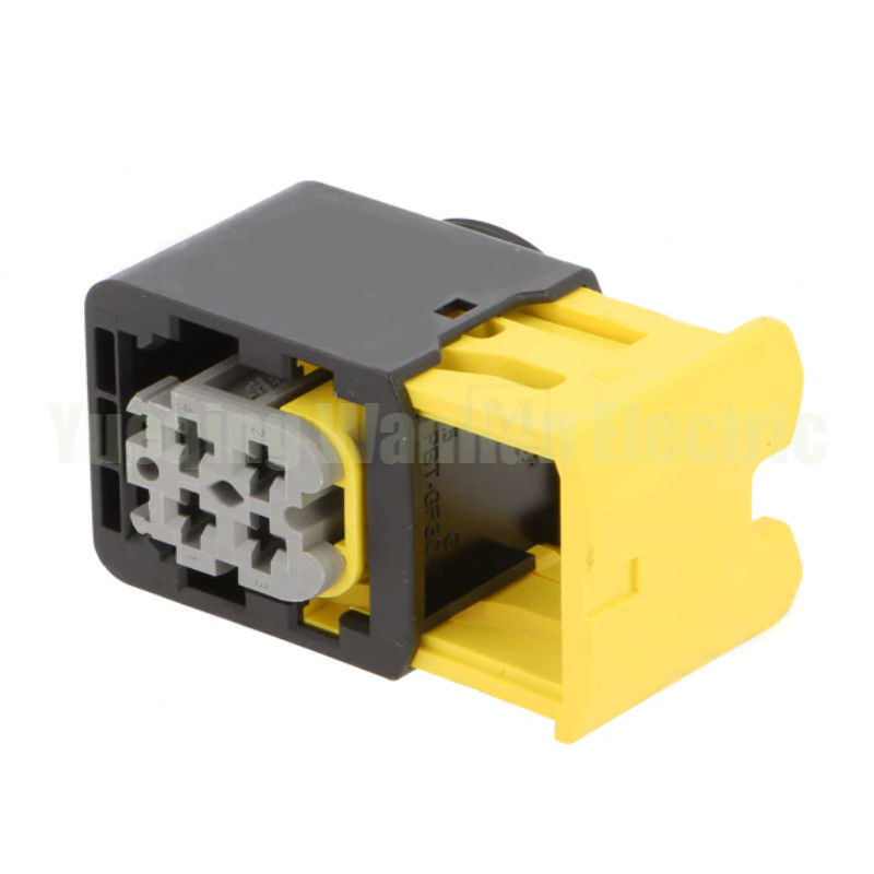 4 Pin HDSCS Connector 2-1418390-1 Black Shell Gray Key Kiểm soát nước