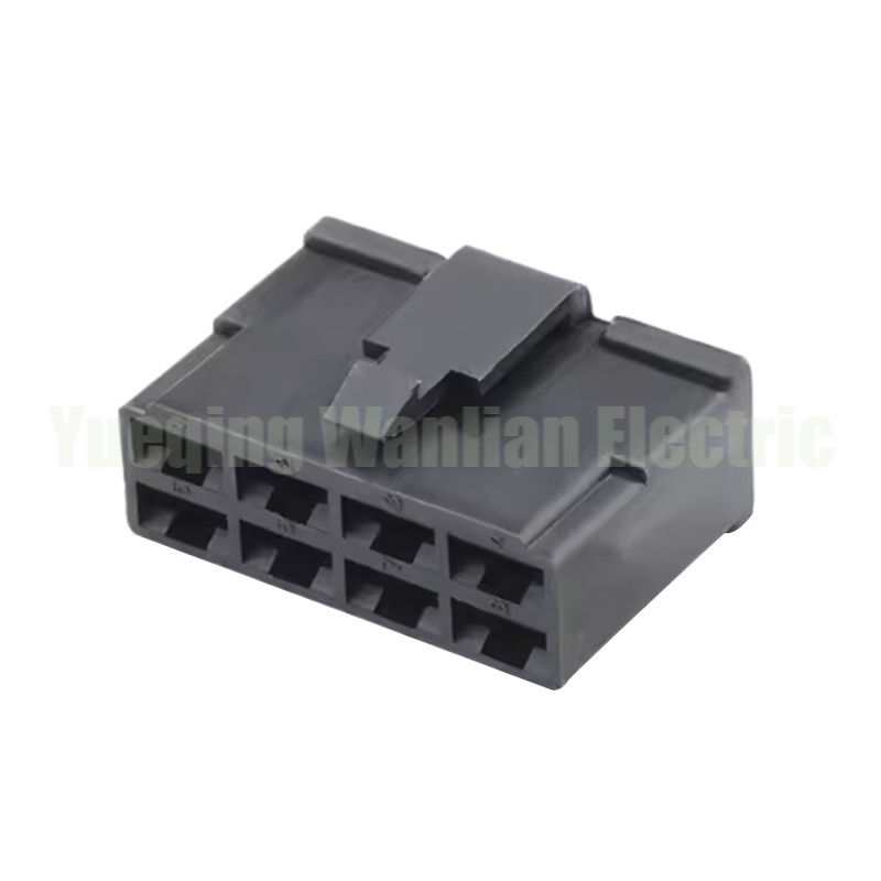 8 Pin 7123-2880 Auto Electrical Plastic Connector, Black Car Wiring Harness Connectors