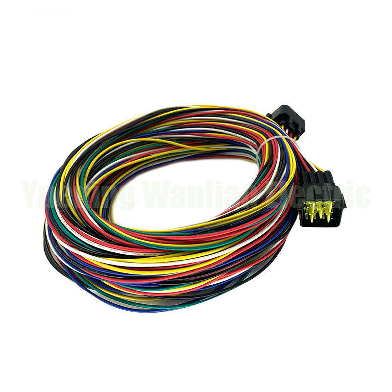 16 Pin FW-C-16M-B FW-C-16F-B Đen Furukawa Niêm chắn nước điện dây tự động dây buộc kết nối cắm
