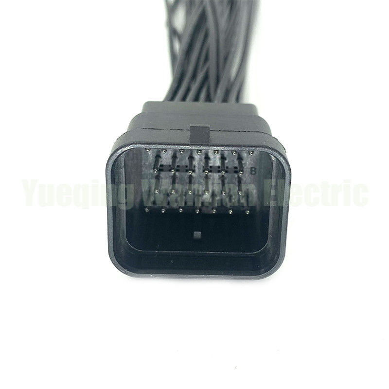 26 Pin WL2621-1.2-11 Đầu nối dây điện tự động chống nước kín màu đen