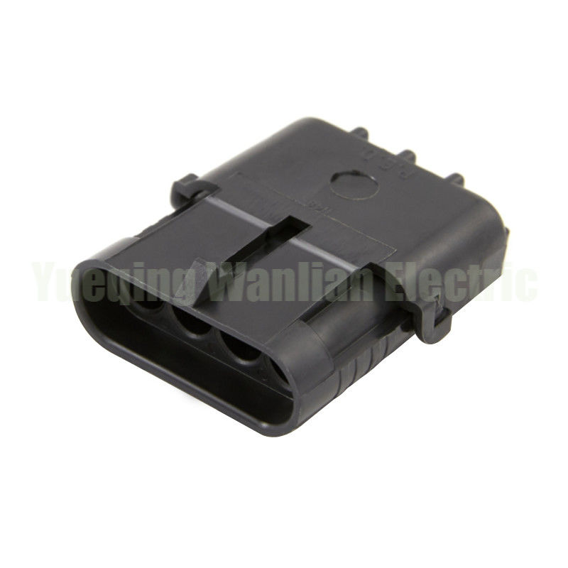 4 Pin 120109741 Cáp điện kết nối chống nước thời tiết gói hình vuông dây nữ cắm ổ cắm
