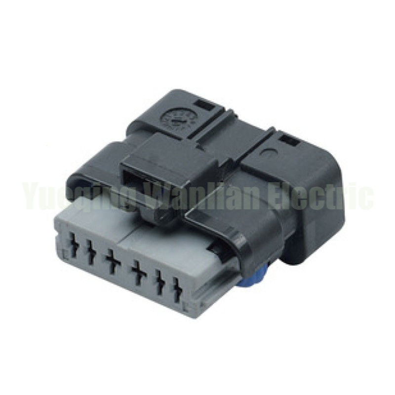 6 Pin 211PC069S8149 phụ nữ kết nối ô tô FCI Xám hỗn hợp nhà ở bơm nhiên liệu Bơm xăng cắm