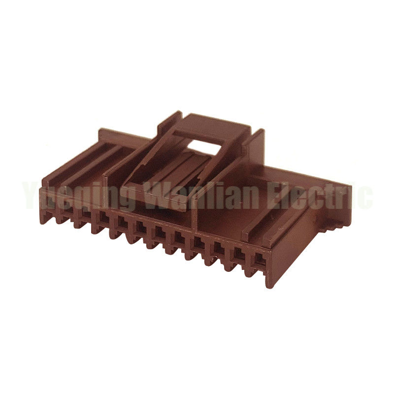 12 Pin 211PC122S1017 Phụ nữ Unsealed Connector Auto Connector màu nâu FCI