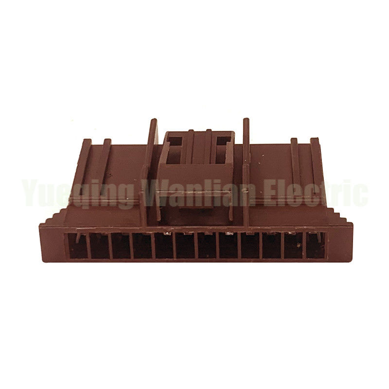 12 Pin 211PC122S1017 Phụ nữ Unsealed Connector Auto Connector màu nâu FCI