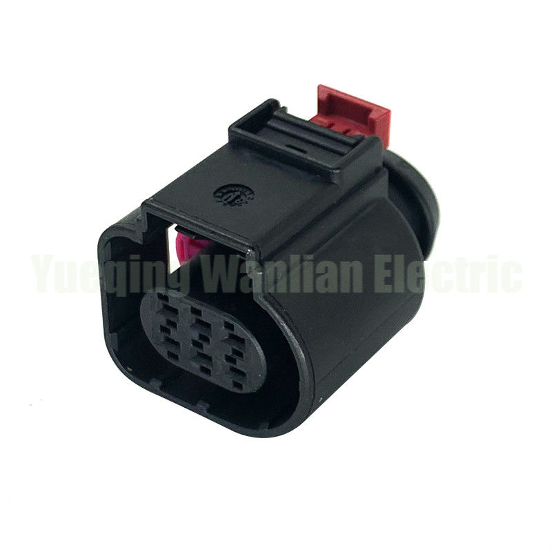 6 Pin 4H0973713 Các yếu tố điều khiển van throttle Auto Temp Sensor Plug Deflation Connector