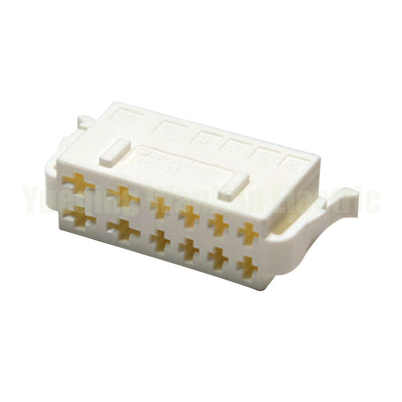 12 Pin 1118-3724500 Xe ô tô kết nối màu trắng kết nối nữ kết nối xe ô tô dây chuyền kết nối cắm