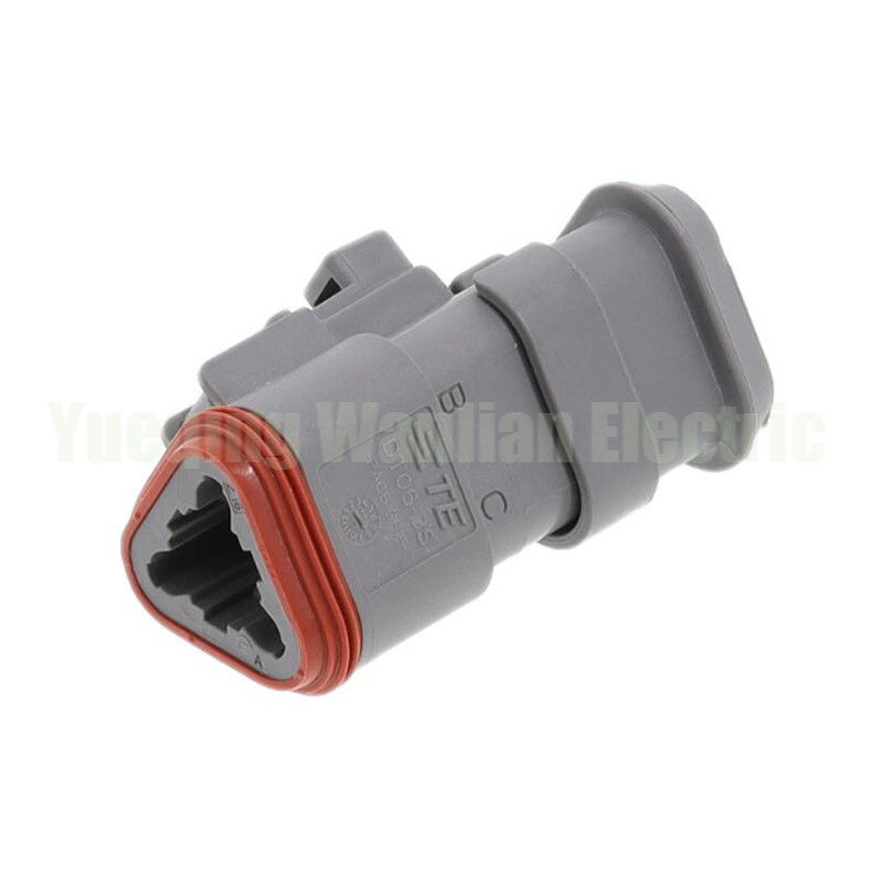 3 chân DT06-3S-CE04 Máy kết nối ô tô Mái vòm vỏ vỏ không thấm nước Cắm dây chuyền dây chuyền WL3032T3-1.6-21