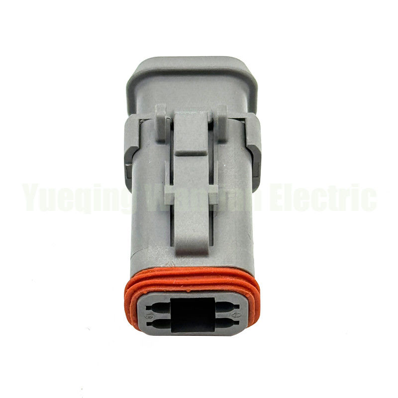 4 Way DT06-4S-E008 Deutsch DT Series Socket Plug Connector Plug Xám