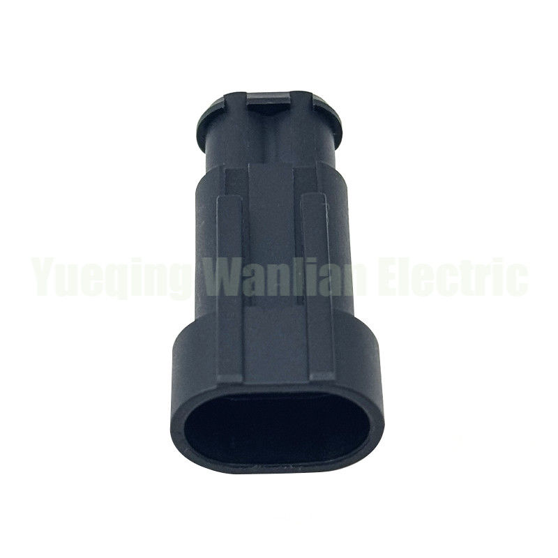 2 Pin 282104-1 Nhà nối ô tô Đen 1.5 Series Connectors